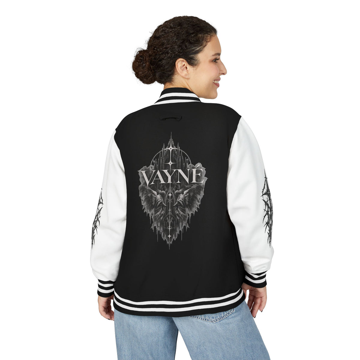 VAYNÉ Gothic Letterman Jacket