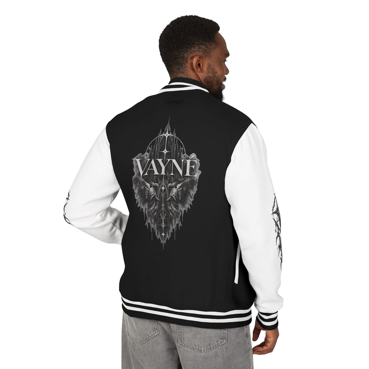 VAYNÉ Gothic Letterman Jacket