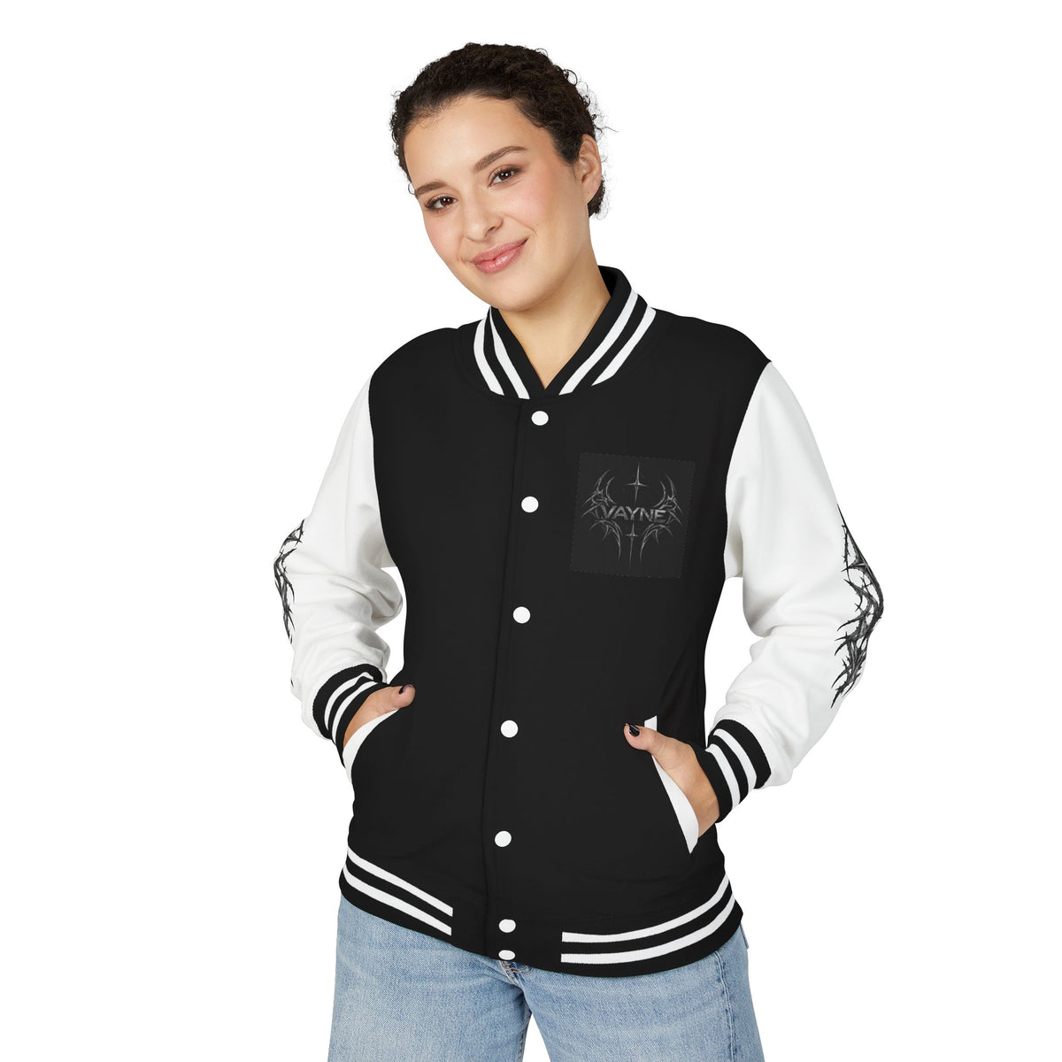 VAYNÉ Gothic Letterman Jacket